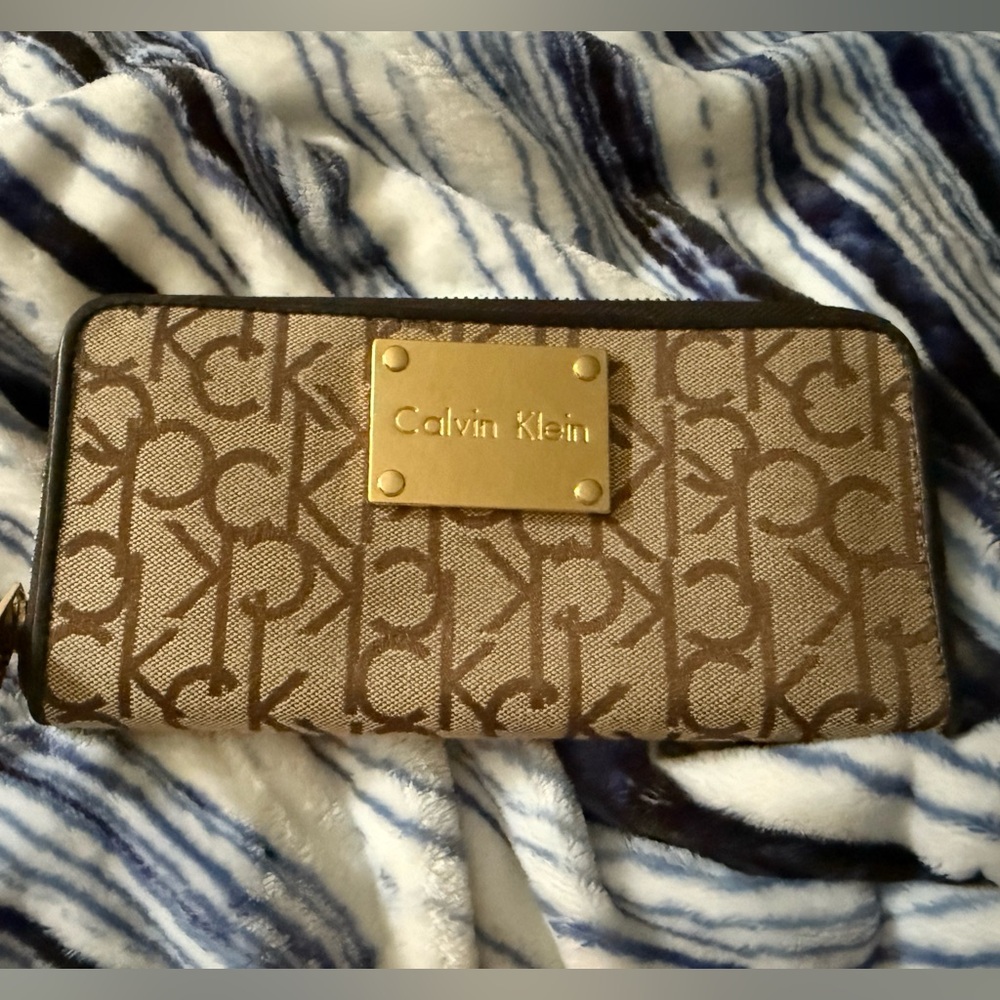 Calvin Klein Brown Logo Wallet
